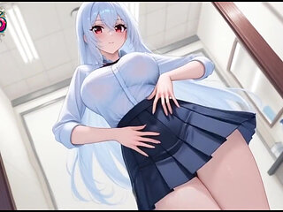 Secretary Falls in Love with Her Boss Anime Romance