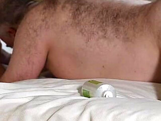 Gloved Anal Play and Strap on Fucking with Gim Von Gamete
