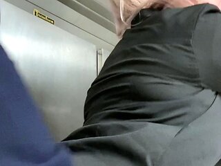 Busty amateur Milf anal hardcore with cumshot