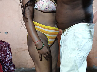 Desi bhabhi fucks big boobs with brother in law on her wedding dey