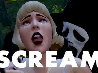Scream 1 (1996) Intro Remake - A Sims 4 Halloween Special