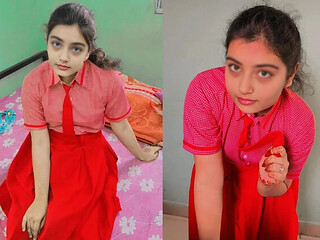 Mili Bhabi Gets Her Tight Pussy Fucked by Tharki Chacha - Indian School Girl Sex MMS
