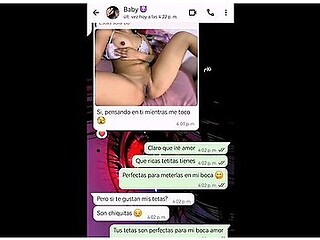 Hot Whatsapp Conversation With My Girlfriends Ends In Happy Ending - Nati Sweet - Natasha Caseros