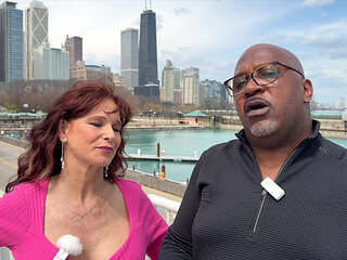 Mrflourish Podcast at Chicago Navy Pier with Guest Adult Superstar Syren De Mer