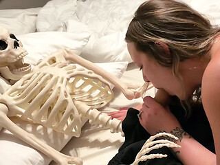 Wife Caught Getting BONED on Halloween