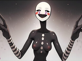Fnaf Big Tits Fnaf Puppet Blow Job Hentai By Eextoon - Hentai Anime