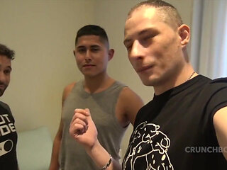 Marco Rush used raw by straight Latino in Madrid