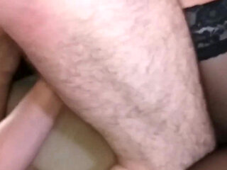 New Bisexual Threesome. MMF. Wife Invites Bisexual Slave for Her Husband. Full Scene. Ep 24631