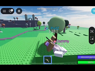 Fucking this girl in rblx and cumming