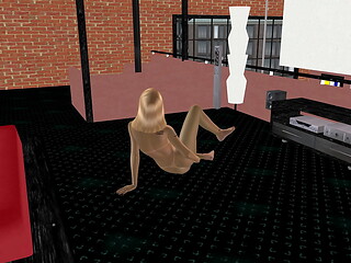 3D Animation Porn Video of a Beautiful big breasted girl Fingering Her Pussy