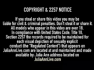 Hottie Julia's pornstar sex