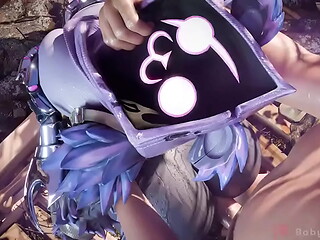 Raven recibe una follada tremenda por la espalda