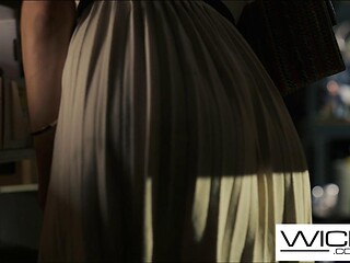 Victor Ray And Emma Hix Pound Away At Each Other In Wild Couples Fuck Before Voyeur Babe Peeks In