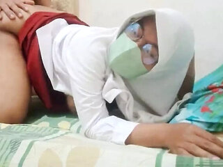 Hot Indonesian Schoolgirl Fucked Rough After Work - Homemade Amateur Sex
