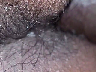 Indian Bhabhi Heairy Ass and Fucking Pussy From Backside