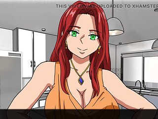 Sexy boss wife cheating and sucking manhood by Loveskysan69real