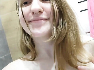 Wettest Russian Brunette Nitosha Solo Squirt Overflow Explosion