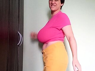 Amateur blondie solo anal masturbation