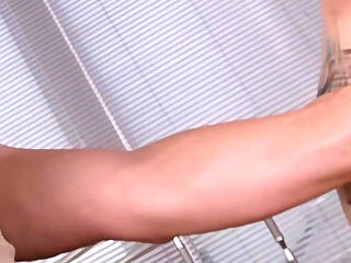 Beauty Oiled MILF Anal Fist Fucked
