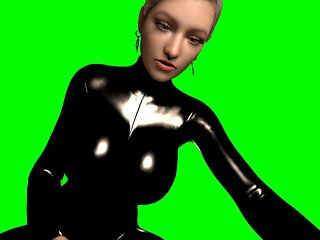 Mistress in Black Latex  POV Cowgirl (Passthrough)