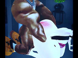 Sexo con mi mujer gotica en imvu