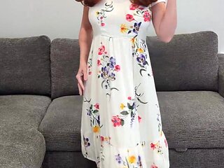 A Redhead in a Dress
