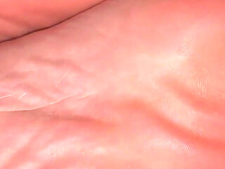 My Sexy, Wrinkled Soles Are Pampering You up Close