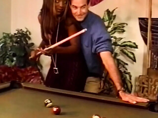 Stacked black MILF gives best blowjob to white cock