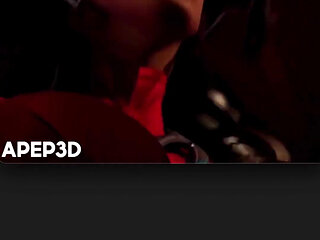 Scarlet Witch Deepthroating a Nice Hard Gooner Cock