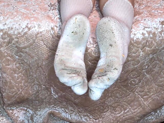 Showing off My Socks and Soles!