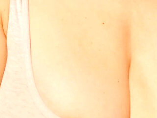 Wifey Lets Her Big Boobs Out in This Tight Sports Bra