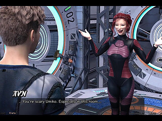 Stranded in Space - Asian MILF Scientist Showcases Her Project