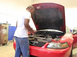 Valerie White pays the mechanic by offering herself
