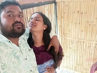 Desi Indian Marathi Kavita Bhabhi And Tatya Fuck On Hotels Dining Table During Eating Food