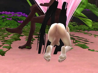 extremely hot feet sims 4