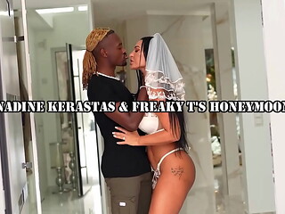 Nadine Kerastas &amp_ Freaky T'_s honeymoon