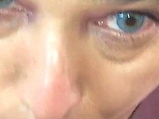 Sucking My Boyfriend's Cock and Drooling His Cum