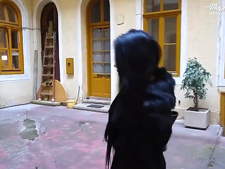 Skinny Russian slut gets fucked at casting