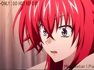 Teen MILF gives a hot hentai blowjob to animated cock