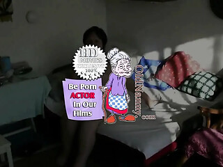 Old granny gets fucked by another couple's dude