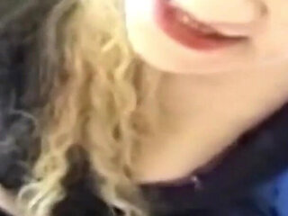 This Blonde French Slut Got Big Load of Cun on Her Face