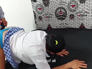 Lessons - Teacher Fucks His Student 18+ At Home