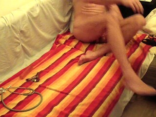 Perverted doc examines busty young med student