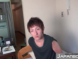 Convincing Seki Tabuchi to Showcase His Pink Virgin Hole