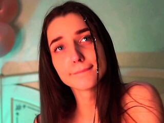 Close up teen masturbation
