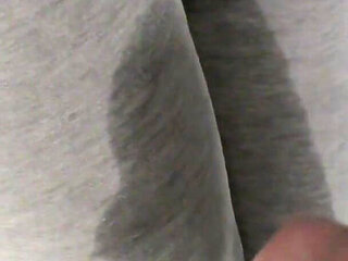 He Pee on My Ass in Leggings and Feet