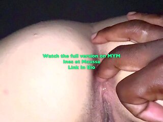 black men play with my big Arab asshole until orgasm
