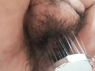 stepmother dripping water into her vagina washing it