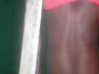 Black Africa gay man love to masturbate in his room