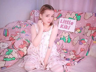 TEEN girl riding BIG step DADYY s DICK